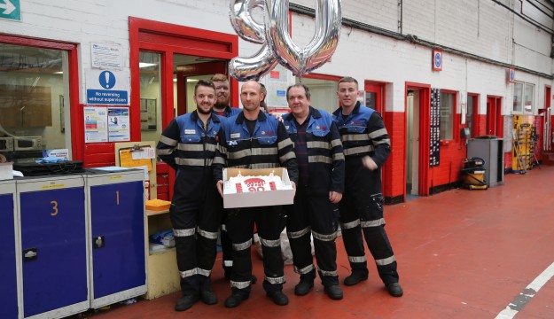 Lothian depot turns 90