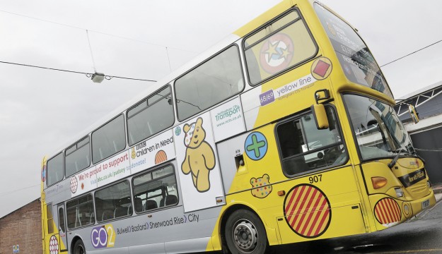 NCT launches Pudsey Bus