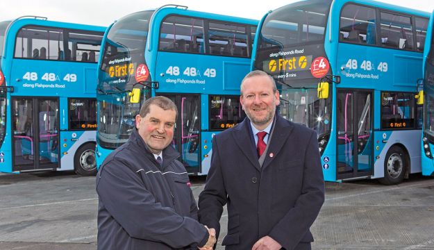 Enviro400s for First Bristol