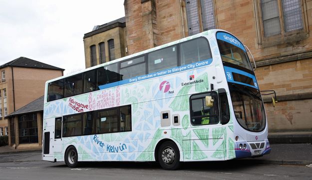 Kids’ Wrapped Bus winner