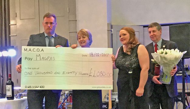 £1080 raised for MAGPAS
