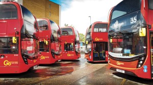 Five of 74 arrive in London