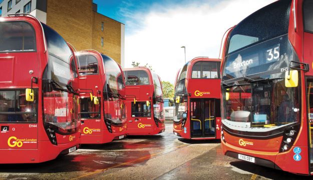 Five of 74 arrive in London