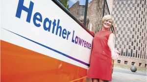 Micro-hybrid retrofit buses named after locals