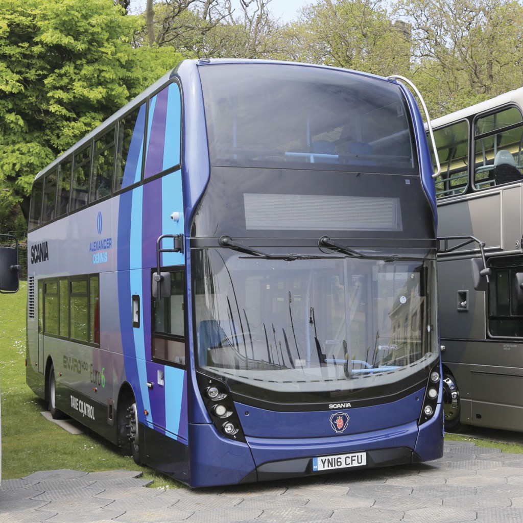 Scania’s new Euro6 diesel double decker with ADL Enviro400 bodywork