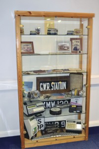 The Boardroom is home to a collection of memorabilia.