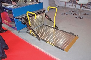 The BraunAbility is the new cassette lift from Unwin.