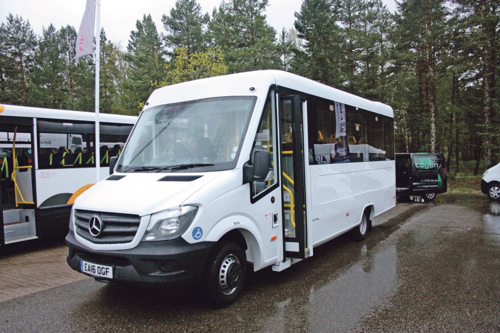 Treka Bus Treka 16 Sprinter destined for Enterprise Flexi-Rent.