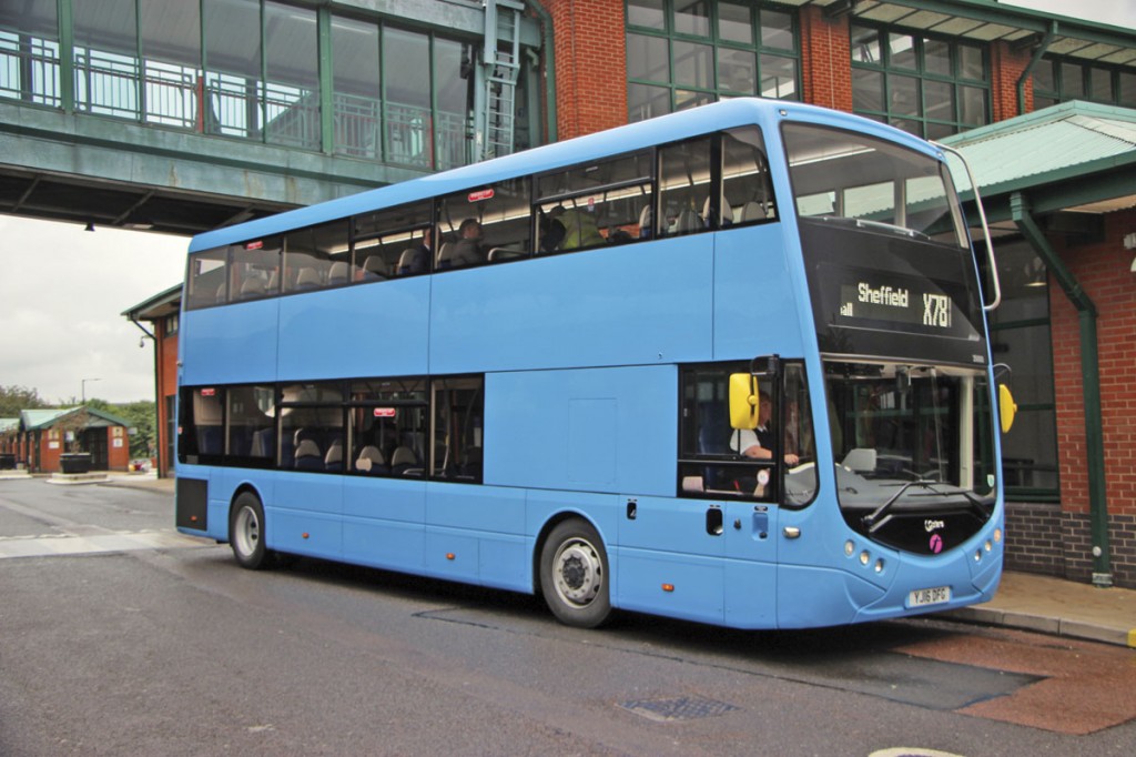 A brief stop at Meadowhall Bus Station