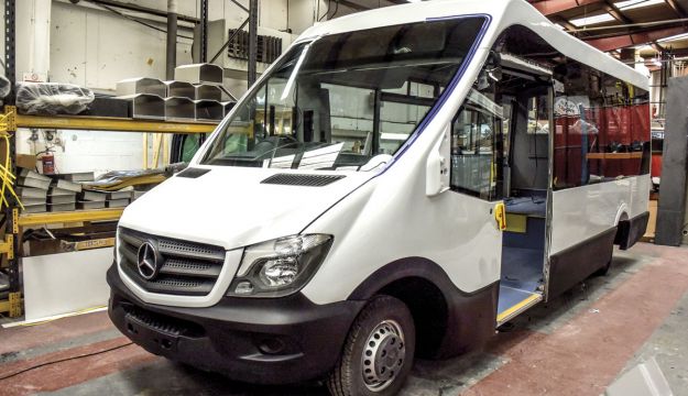 New low floor bus from Mellor