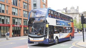 Stagecoach bus revenue stable