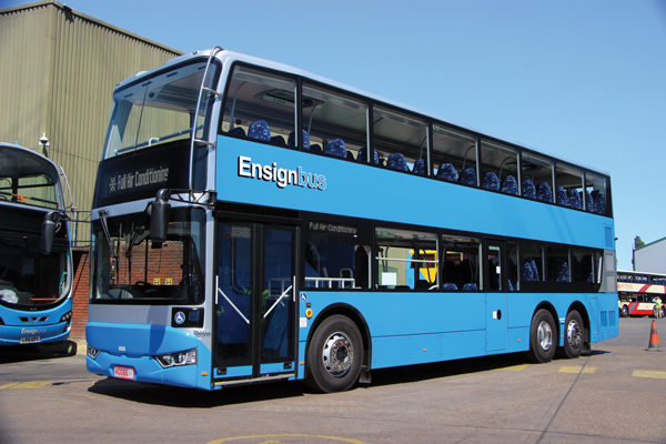 Ensignbus has taken delivery of four of the 12.5m BCI’s which it will use on private hire and rail replacement work.