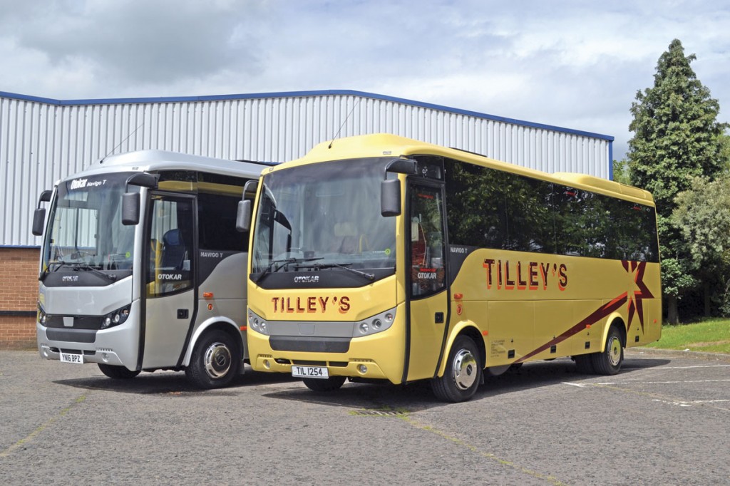 The new Otokar Navigo T. Tilley’s vehicle was the third one sold by Minis to Midis and was just completing its pre-delivery inspection