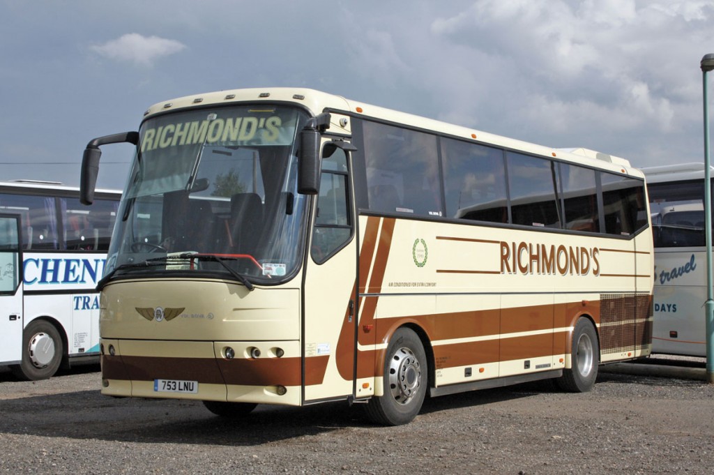 One of several similar 10.4m VDL Futura Classics to have been operated, this coach has since been sold though a similar 38 seater dating from 2012 remains in the fleet