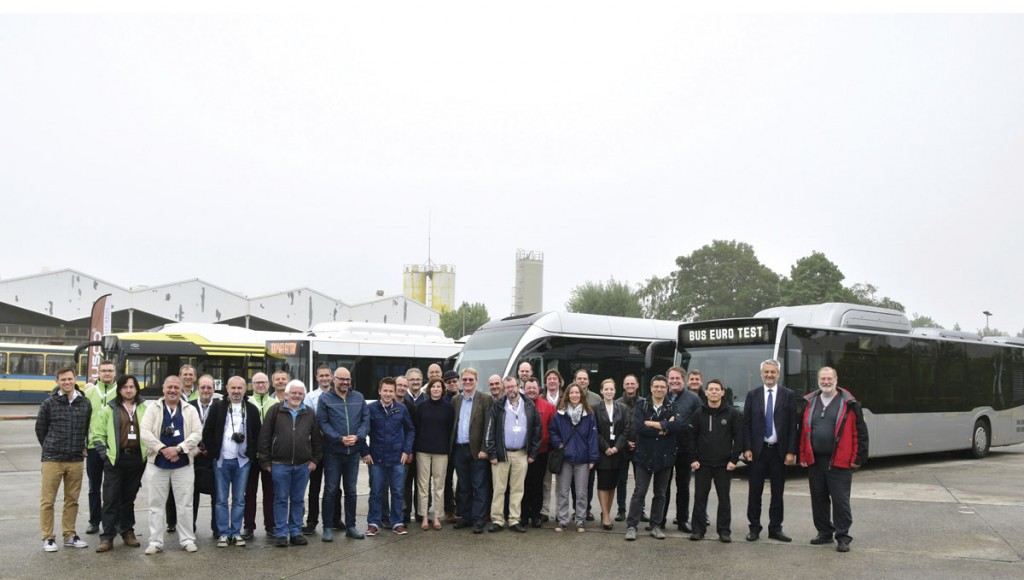 The Bus Euro Test brings together journalists and manufacturers for a week of evaluations