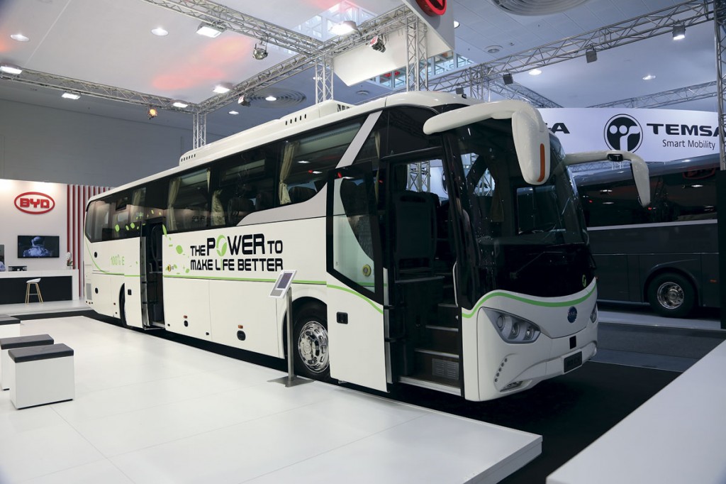 BYD electric coach