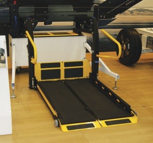 The QLD split lift on Autoadapt’s stand