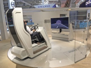 At Euro Bus Expo, a simulator will give visitors the opportunity to sample the VDS (Volvo Dynamic Steering) system