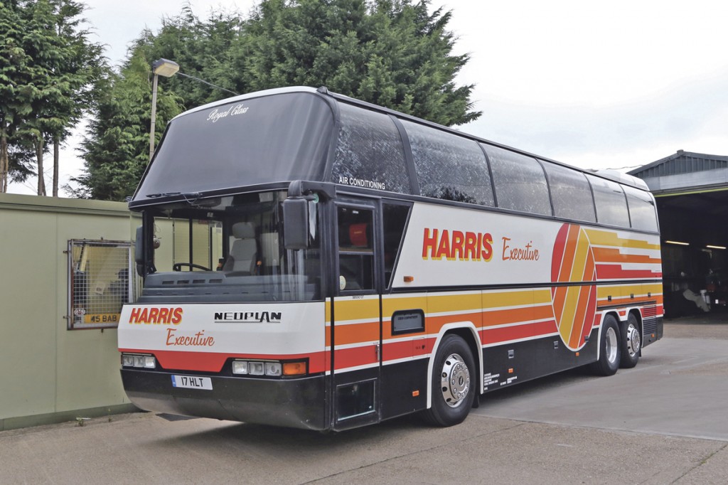 One of the Neoplan Cityliners.