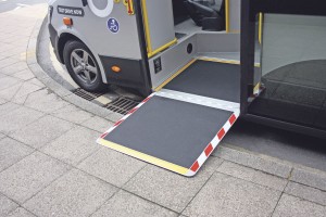 The shallow step height of 270mm which can be reduced still further with the ramp and lowering rear suspension-1