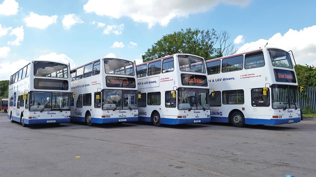 EYMS has recently added four new training buses, specially converted for its needs.