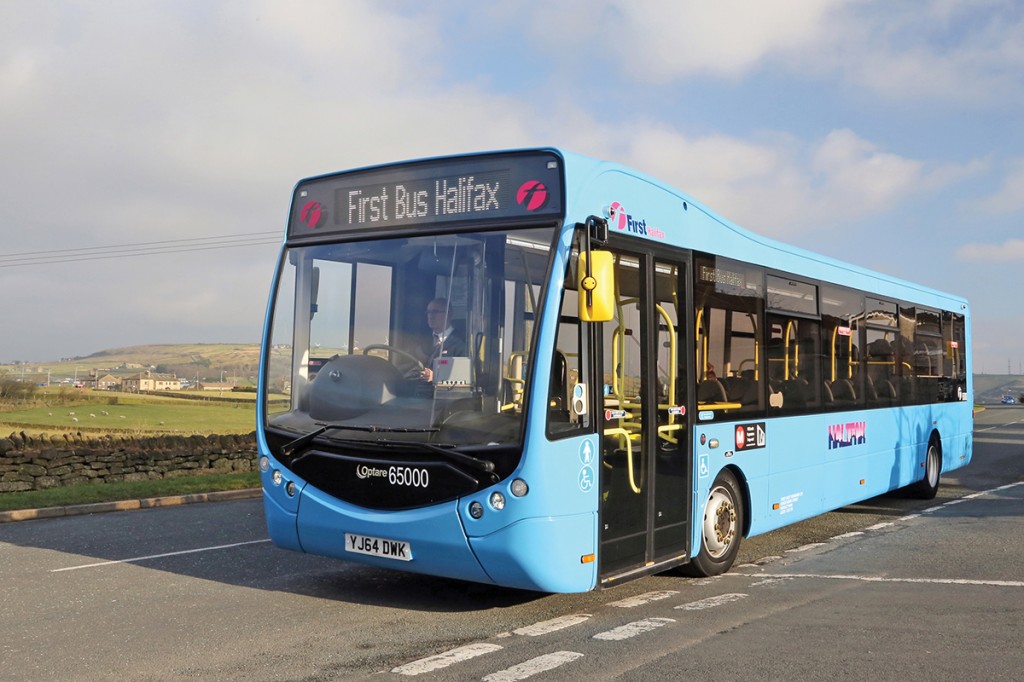 First badges and Halifax branding have been added to the Metrocity’s blue demonstration livery.