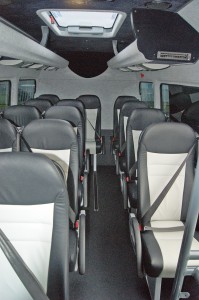 Inside the new Sprinter.