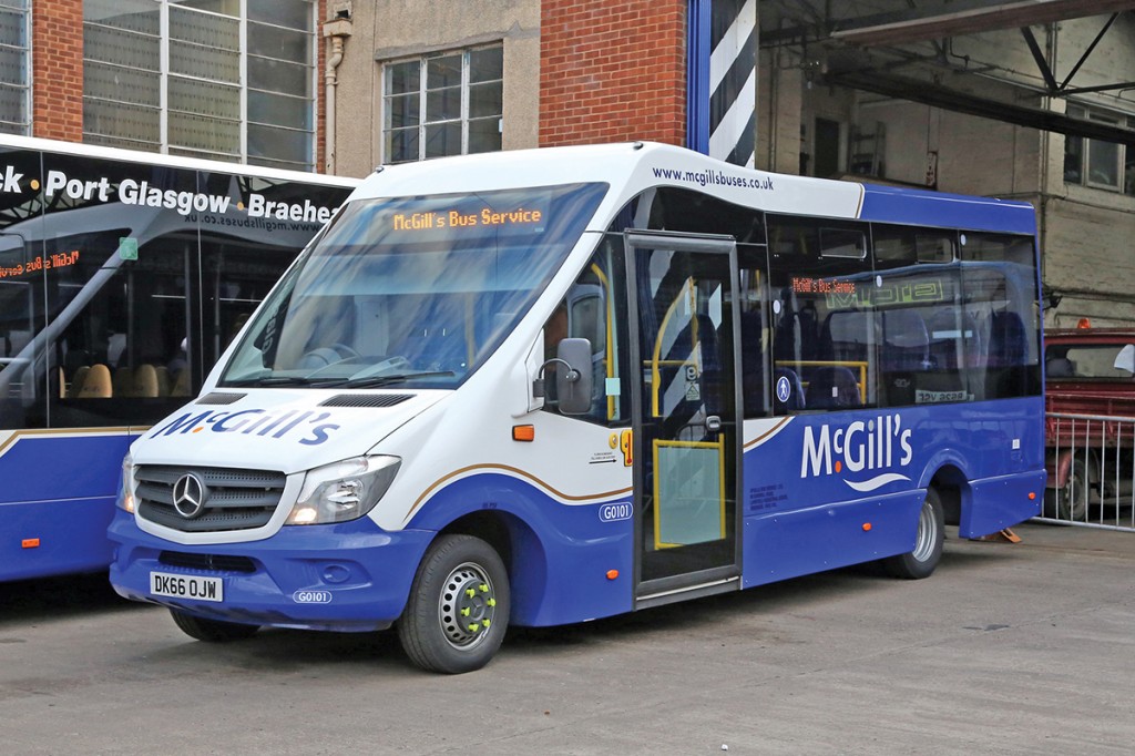 McGill’s Buses was one of the first operators to recognise the potential of the Strata.