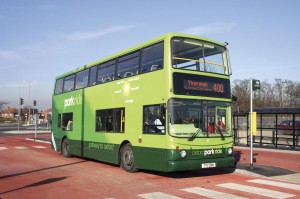 A new low floor fleet of Dennis Tridents took over in 1999