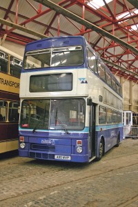 Safely inside the original Aston Manor premises after collection from National Express in 2005.