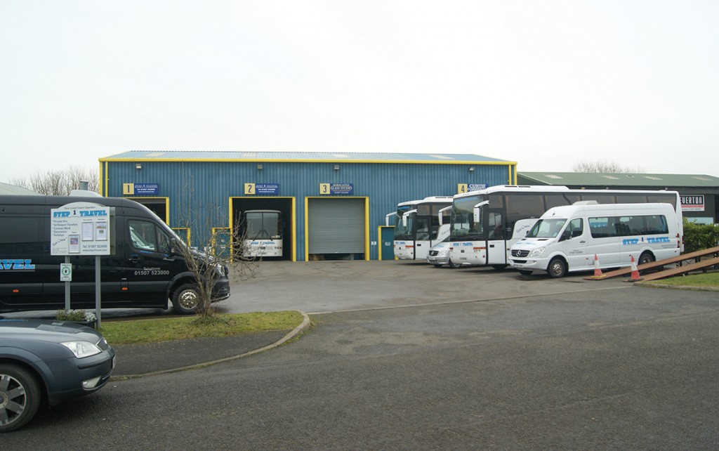 Step 1 Travel’s depot in Horncastle.