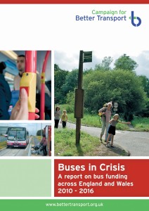 The Campaign for Better Transport’s ‘Buses in Crisis’ report gave an insight into how some services are struggling due to lack of funding.