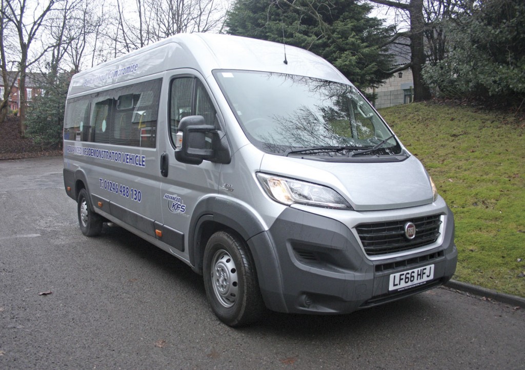 The conversion is also available on the Citroen Relay, Peugeot Boxer and Iveco New Daily
