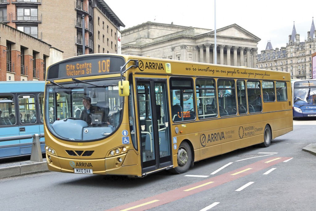 Gold on Merseyside, Arriva Wrightbus VDL celebrating the award of Investors in People Gold status