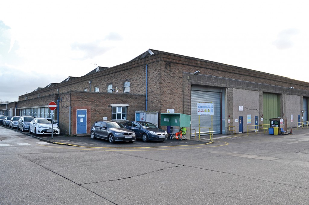 National Express’s Wolverhampton Bus Garage.