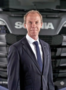 Scania’s Executive Vice President, Commercial Operations, Mathias Carlbaum.