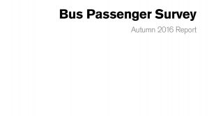 Bus Passenger Survey