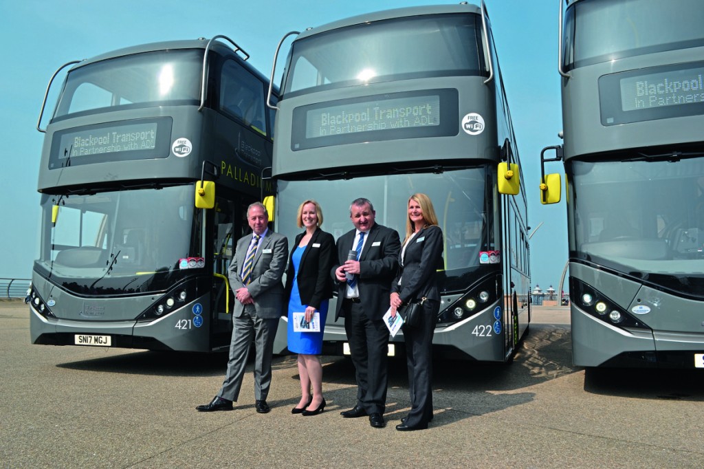 Some of the ADL team present on the day, LtoR: Richard Matthews; Group Marketing Manager, Caroline Szeremeta; Regional Sales Manager, Charlie Miller and Contract Manager, Marie Connell