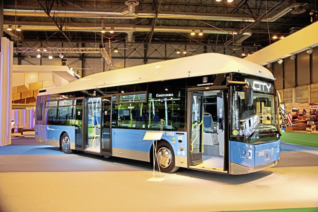 Castrosua new City Scania CNG bus.