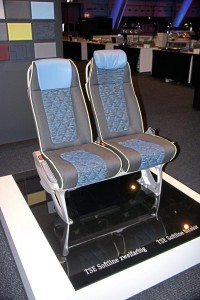 Examples of the seating options were shown. This is the TSE Softline