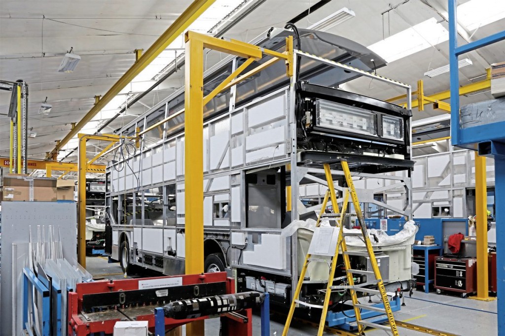 The Enviro400 production line