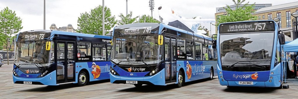 On display in Bradford's centenary square