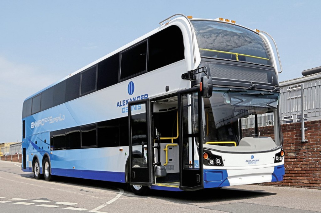 The Enviro500 SuperLo prototype for the US market