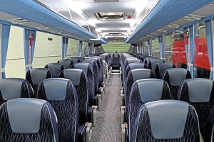 The current Plaxton Panther demonstrator with revised centre steps and Brusa Extend100 seats-2