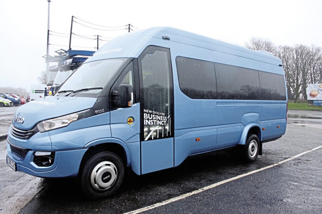 The Iveco New Daily Tourys minicoach is stylish