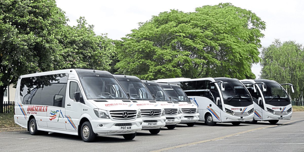 The six Mercedes-Benz Euro 6 vehicles with Unvi coachwork delivered in 2017