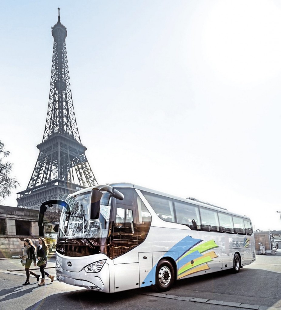 Electric coach - The Mayor of Paris has said that diesel-fuelled coaches will be banned from the city by 2020 and, with London’s mayor’s prone to introducing sweeping restrictions that take no account of operator’s ability to replace their fleets, it may well be that the UK will see electric coaches.