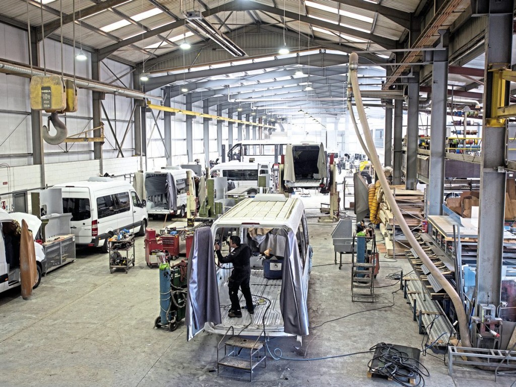 Production is still climbing at EVM, with talk of expanding the building