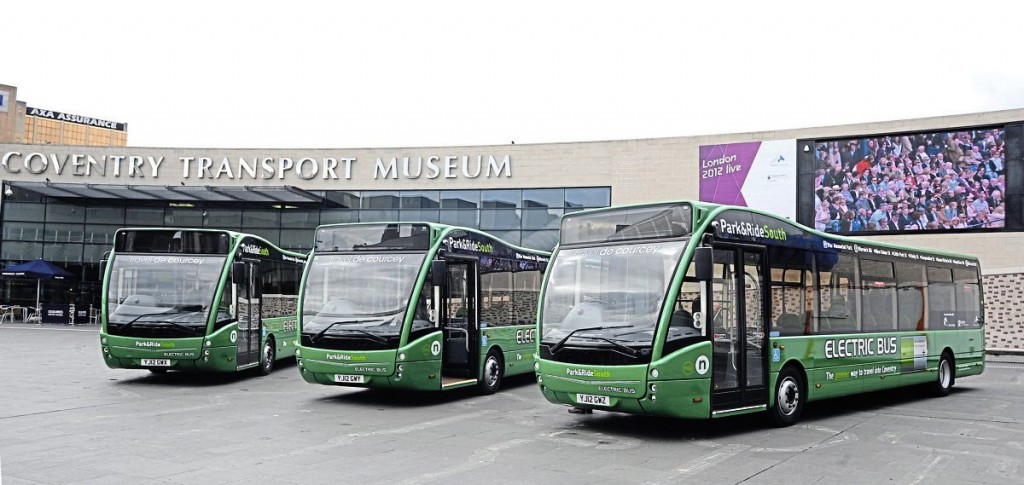 In 2012, Travel de Courcey invested in three electric Optare Versas