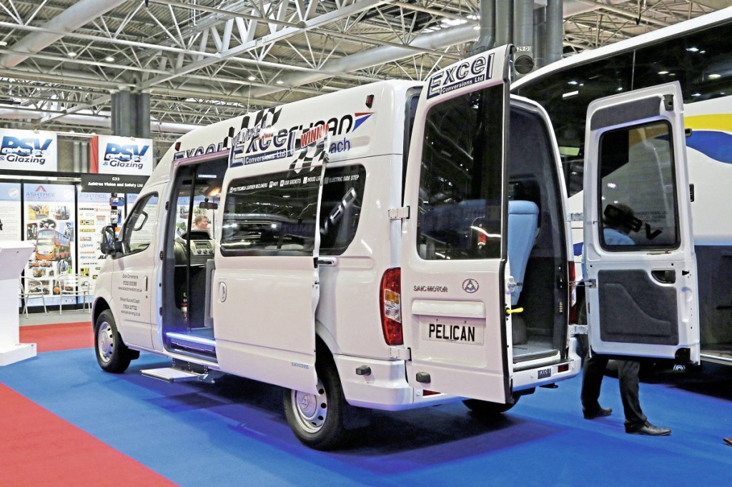 Pelican LDV V80 rear nearside